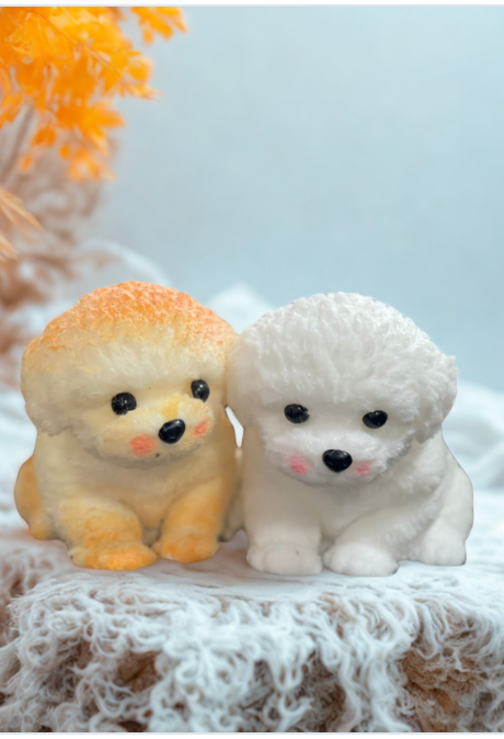 Mascotas De Goma Perro y Gato