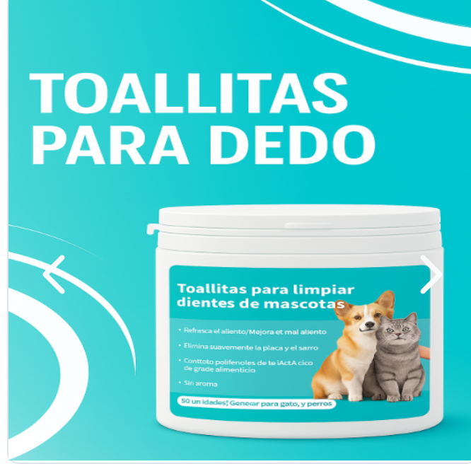 Toallas Para Dientes de Mascotas