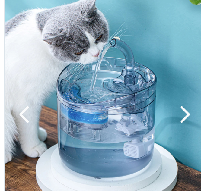 Fuente Para Mascotas Purificador De Agua