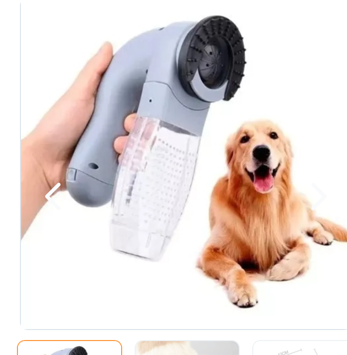 Aspiradora Eléctrica para Mascotas