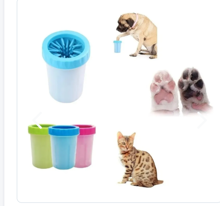 Limpiador de Patas para Mascotas – Cepillo Talla M